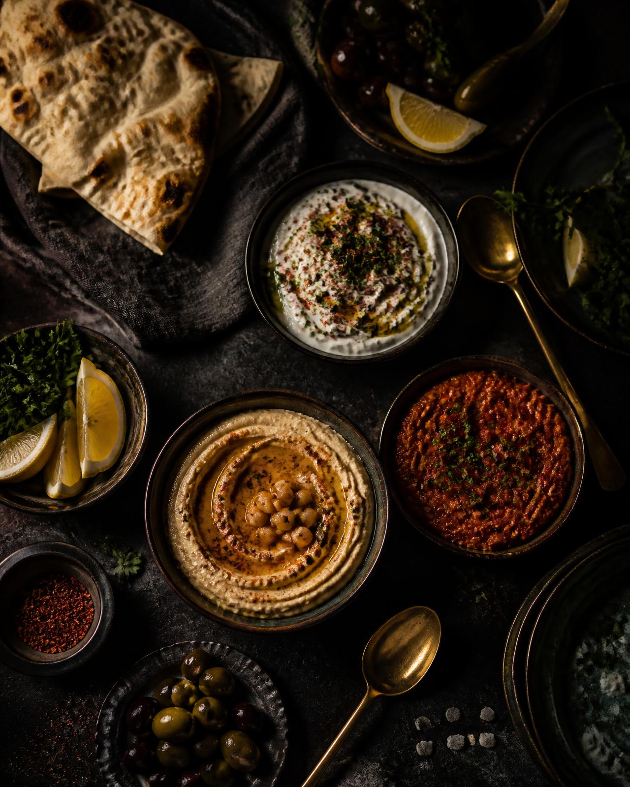 Mezze-Auswahl